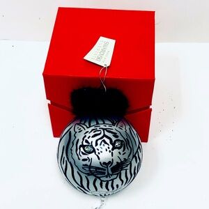 Swarovski Elements Diane Gilman Cheetah Print Ornament